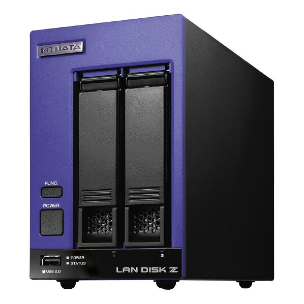 I・Oデータ Windows OS搭載 ビジネスNAS(2ドライブ搭載)2TB LAN DISK HDL2-Z22SI3B02 [HDL2Z22SI3B02]