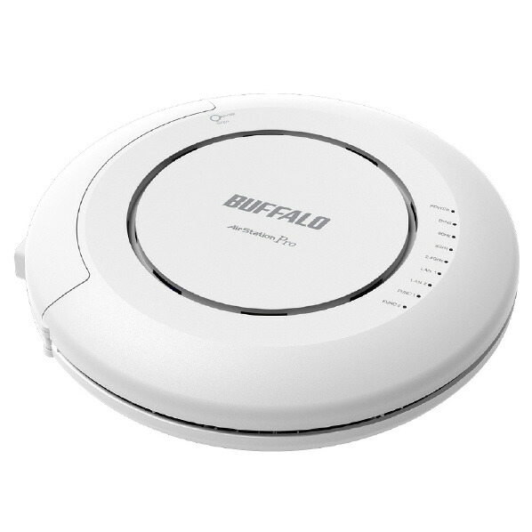 バッファロー 法人向け 11ax(Wi-Fi 6E)トライバンド無線LANアクセスポイント AirStation Pro オフホワイト WAPM-AXETR [WAPMAXETR]