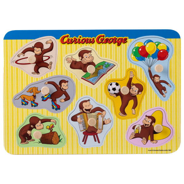 楽天市場】ヴィットハート おさるのジョージ 木製アルファベット