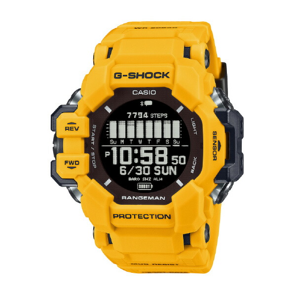 カシオ ソーラー腕時計 G-SHOCK イエロー GPR-H1000-9JR [GPRH10009JR]