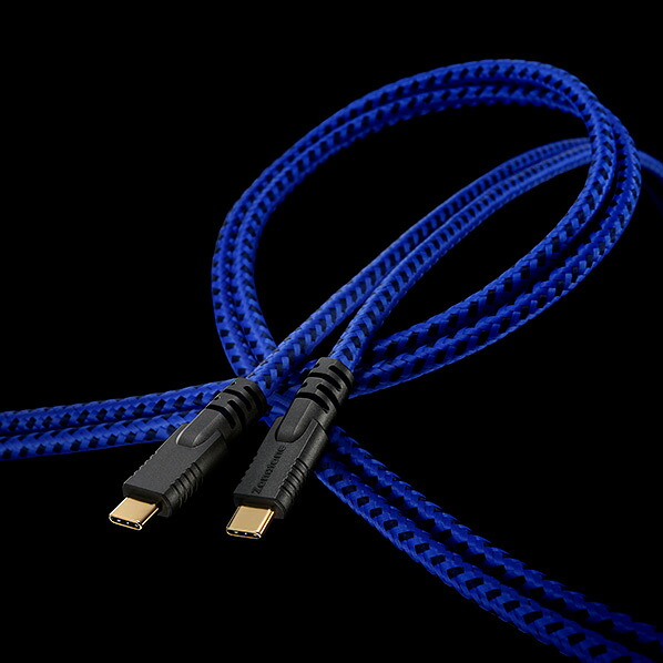 ゾノトーン USB-2．0ケーブル(C-C) 2．0m GRANDIOシリーズ ブルー GRANDIO USB-2.0 CC 2.0M [GRANDIOUSB20CC20M]【JLMP】｜エディオン　店