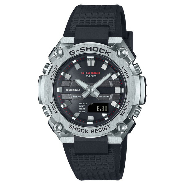 カシオ ソーラー腕時計 G-SHOCK ブラック/シルバー GST-B600-1AJF [GSTB6001AJF]【JLMP】｜エディオン　店