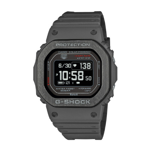 カシオ 腕時計 G-SHOCK G-SQUAD グレー/レッド DW-H5600MB-8JR [DWH5600MB8JR]