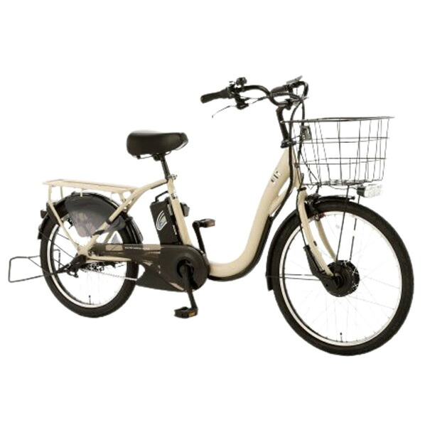 PELTECH 24/20型電動アシスト自転車 内装3段 ベージュ TDH-408L-BE-8AH [TDH408LBE8AH]
