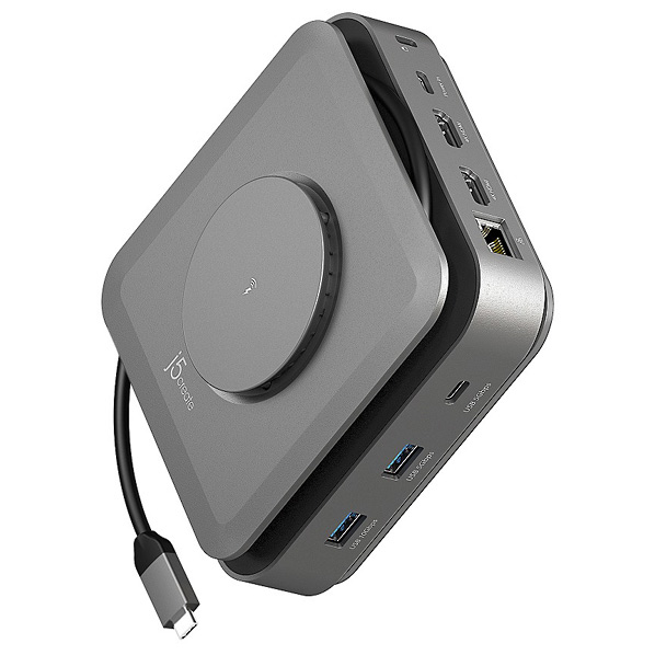 j5Create 無線充電搭載12in1ドッキングステーション JCD3199 [JCD3199]