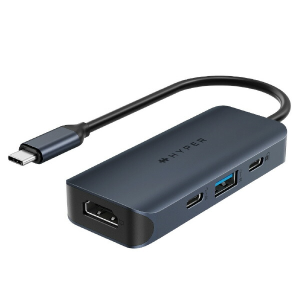 Hyper HyperDrive Next 4 Port USB-C ハブ HP-HD4001GL [HPHD4001GL]