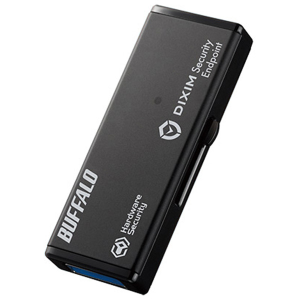 バッファロー 法人向けセキュリティーUSBメモリー ウイルススキャン 5年 8GB ブラック RUF3-HSL8GEV5 [RUF3HSL8GEV5]