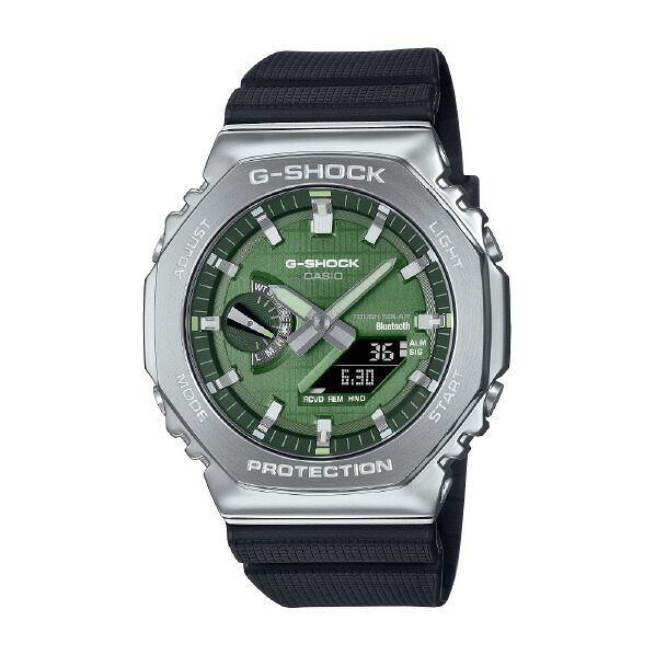 カシオ ソーラー腕時計 G-SHOCK グリーン GBM-2100A-1A3JF [GBM2100A1A3JF]【JLMP】｜エディオン　店
