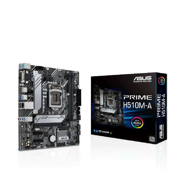 ASUS Intel H510 Micro-ATXマザーボード PRIME PRIME/H510M-A [PRIMEH510MA] 9,940円