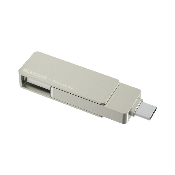 エレコム 外付けポータブルSSD(1TB) シルバー ESD-EPA1000GSV [ESDEPA1000GSV] 30,924円