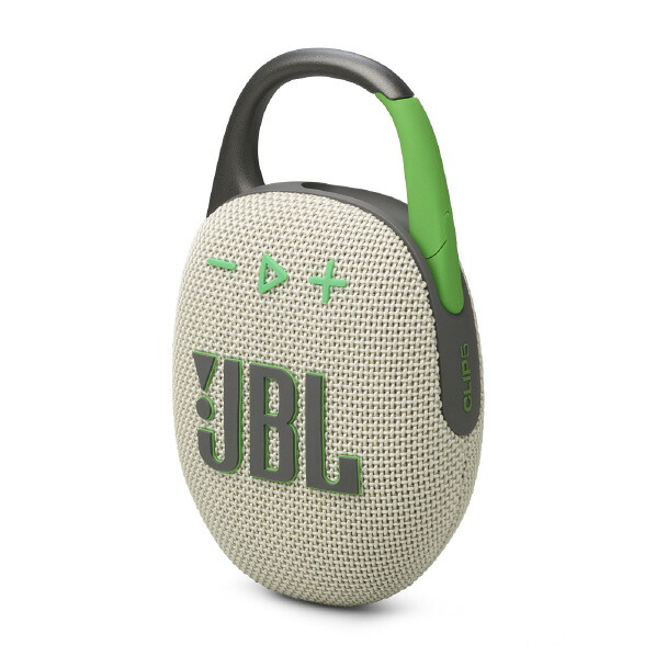 JBL ワイヤレススピーカー CLIP 5 ウィンブルドングリーン JBLCLIP5SAND [JBLCLIP5SAND]【RNH】｜エディオン　店