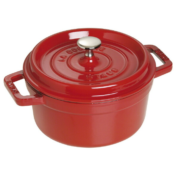 ZWILLING 1102206 ココットラウンド22cm Staub チェリー 40509-825-0 [405098250ﾗｳﾝﾄﾞC] 26,499円