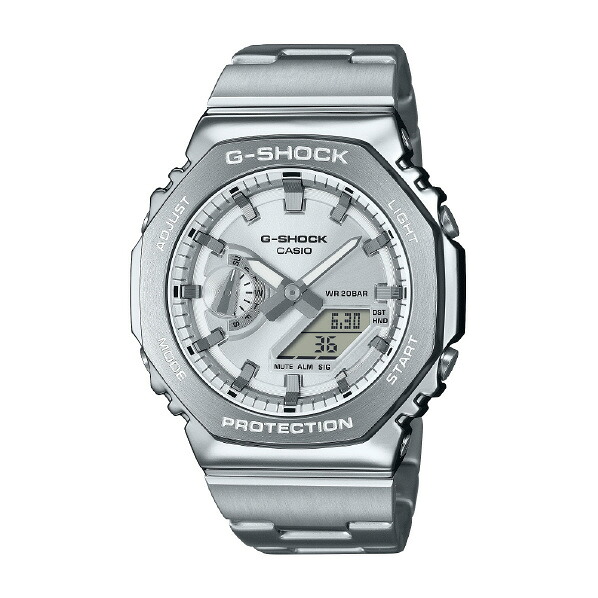 カシオ 腕時計 G-SHOCK シルバー GM-2110D-7AJF [GM2110D7AJF]【JLMP】｜エディオン　店 48,400円