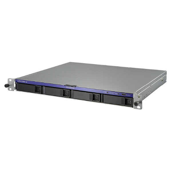 I・Oデータ 第12世代インテルCore i3搭載 4ドライブラックマウント法人向けWindows NAS 64TB HDL4-Z22SI3B64U [HDL4Z22SI3B64U]｜エディオン　店