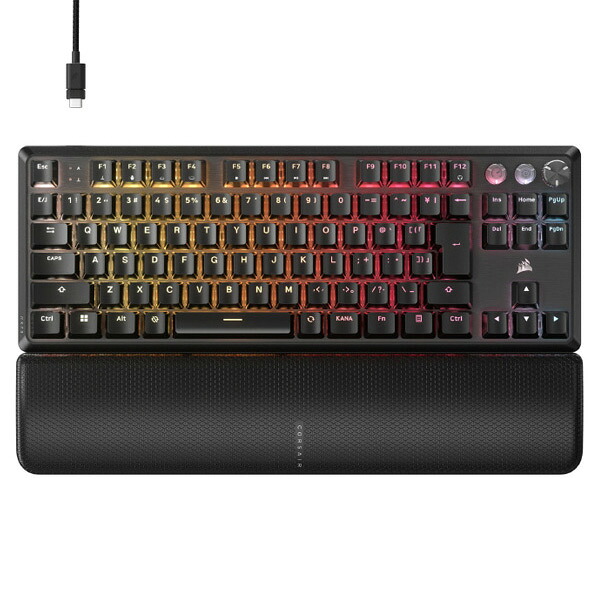 Corsair ゲーミングキーボード K70 PRO TKL ブラック CH-911911G-JP [CH911911GJP]｜エディオン　店