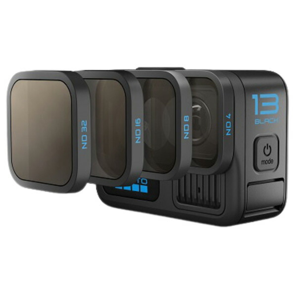 GOPRO HERO13 Black用スマートモーションブラーNDフィルター(4枚パック) AENDF-001 [AENDF001]｜エディオン　店