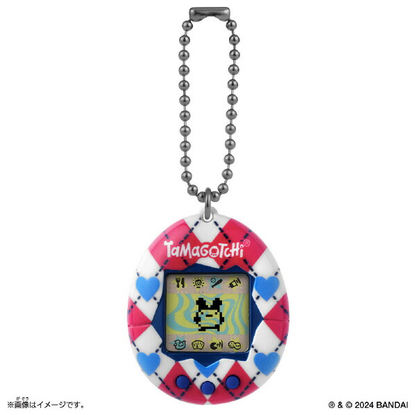 バンダイ Original Tamagotchi Argyle Heart オリジナルタマゴツチア-ガイルハ-ト [オリジナルタマゴツチア-ガイルハ-ト]画像