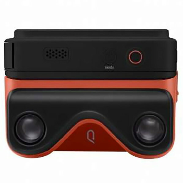 KANDAO QooCam EGO 一体型ポータブル3Dカメラ ブラック QG7018 [QG7018]