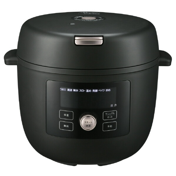 タイガー 電気圧力鍋 TIGER COOKPOT マットブラック COK-B400KM [COKB400KM]【RNH】【APRP】