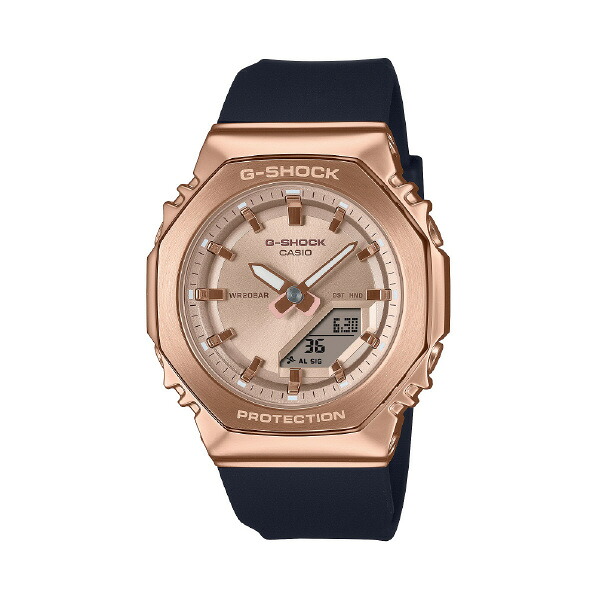 カシオ 腕時計 G-SHOCK ピンクゴールド/ブラック GM-S2110PG-1A4JF [GMS2110PG1A4JF]