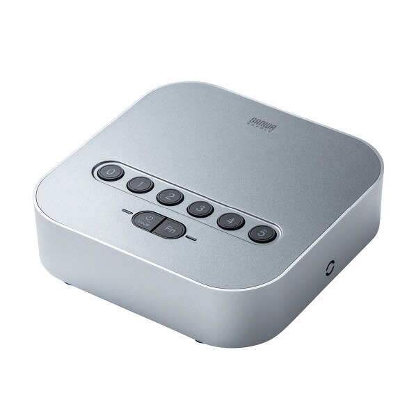 サンワサプライ Bluetooth会議スピーカーフォン MM-BTMSP3RC [MMBTMSP3RC]