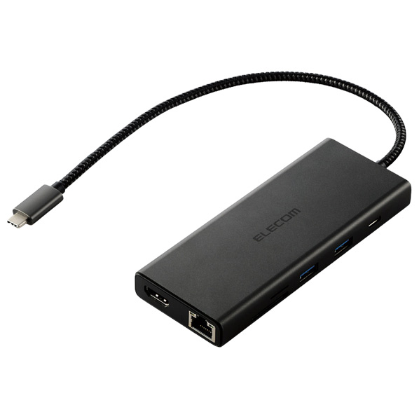 エレコム ドッキングステーション10in1 ブラック DST-100BPBK [DST100BPBK] 6,012円