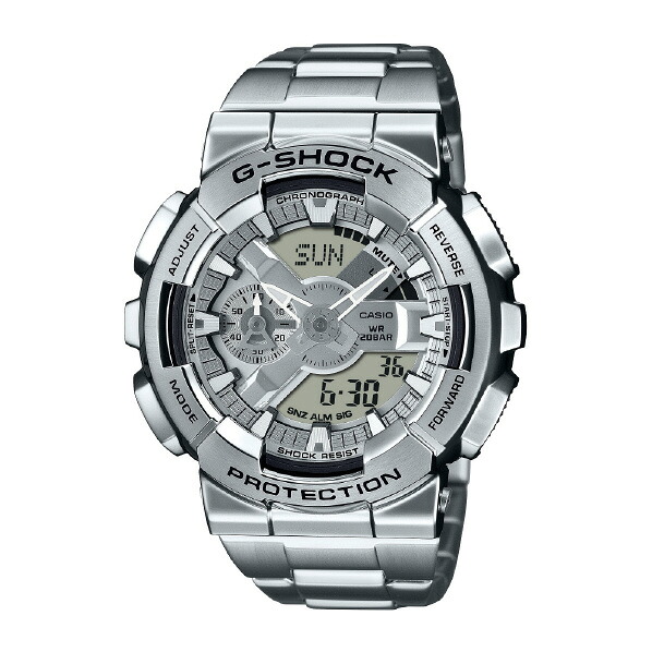 カシオ 腕時計 G-SHOCK シルバー GM-110D-8AJF [GM110D8AJF] 35,393円