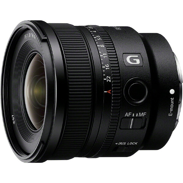SONY デジタル一眼カメラα[Eマウント]用レンズ Gレンズ FE 16mm F1.8 G SEL16F18G [SEL16F18G]｜エディオン　店