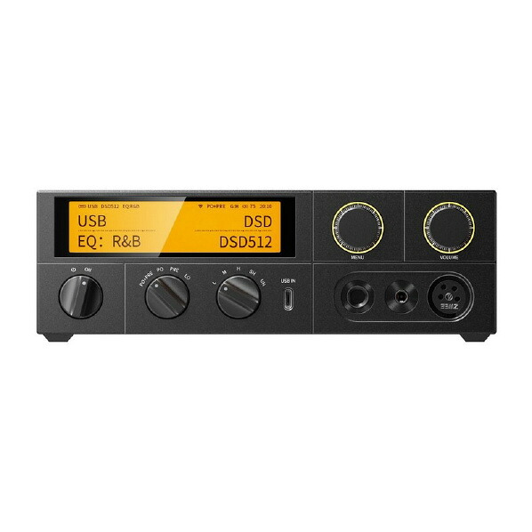 FIIO USB DAC内蔵ヘッドホンアンプ ブラック FIO-K17-B [FIOK17B]【APRP】