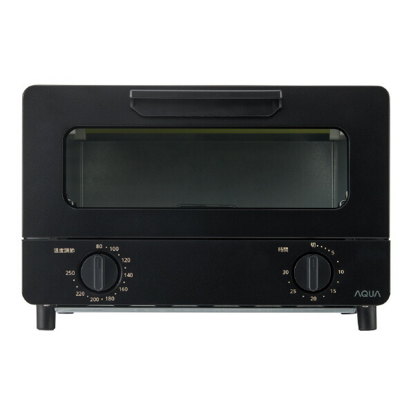 AQUA オーブントースター ブラック AQT-CS14T(K) [AQTCS14TK]【RNH】 7,280円
