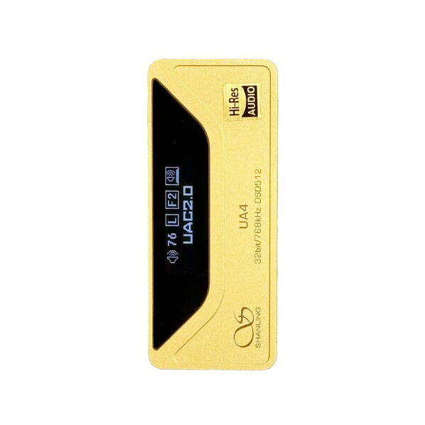shanling ポータブルDAC UA4 ゴールド UA4GLD [UA4GLD]【APRP】