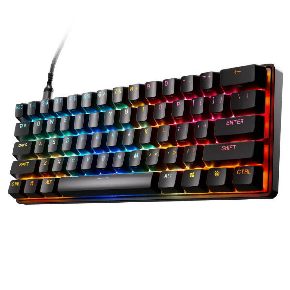 SteelSeries ゲーミングキーボード Apex Pro Mini Gen 3 US 64913 [64913]｜エディオン　店