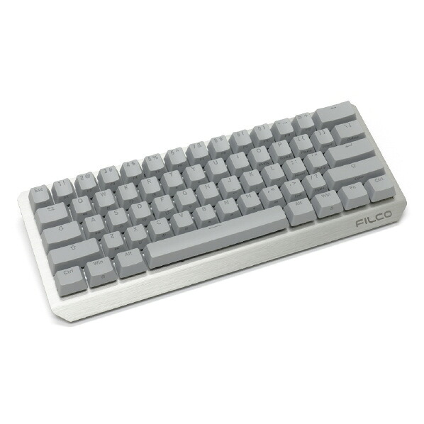 FILCO ゲーミングキーボード Majestouch Luce60 赤軸 英語 シルバー FKBL61MRLSG [FKBL61MRLSG]【APRP】