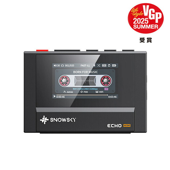 FIIO Snowsky ECHO MINI ブラック FIO-SSEMINI-B [FIOSSEMINIB]