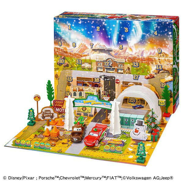 タカラトミー カーズ トミカ アドベントカレンダー2025 カ-ズトミカアドベントカレンダ-2025 [カ-ズトミカアドベントカレンダ-2025]画像