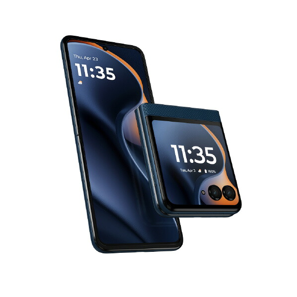 MOTOROLA motorola razr 60 ジブラルタルシーネイビー PB8E0000JP [PB8E0000JP]｜エディオン　店