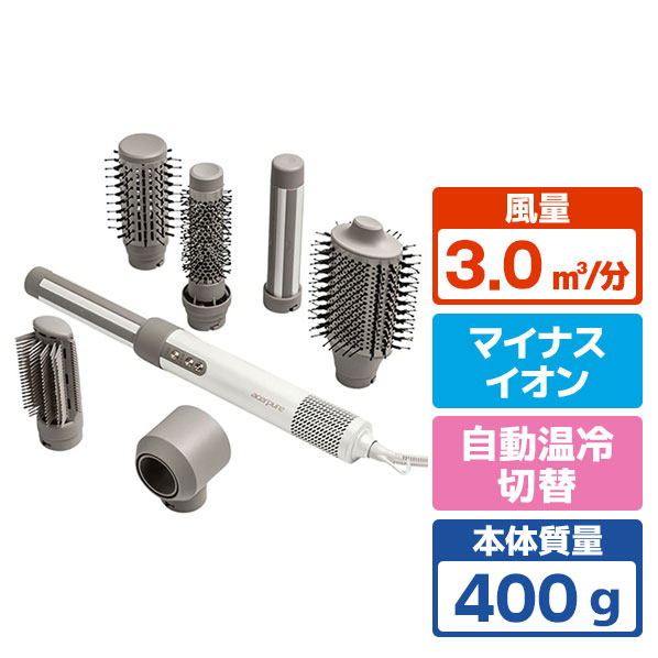 Acerpure AIイオンスタイリングドライヤー Acerpure Beauty サテンホワイト DS744-10W [DS74410W]【RNH】