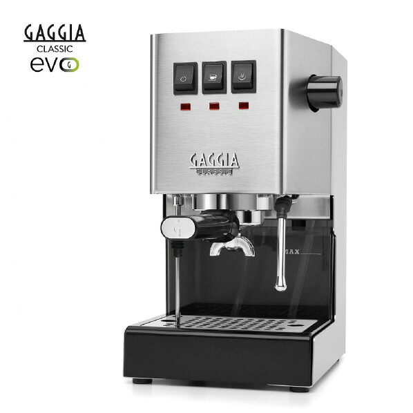 GAGGIA セミオートエスプレッソマシン クラシックエボプロ ステンレス SIN035R-SS [SIN035RSS]