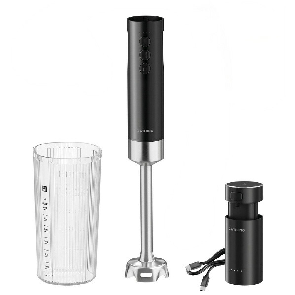 ZWILLING ZW XTENDハンドブレンダースターターセット ブラック Z1030-457-0 [Z10304570]｜エディオン　店