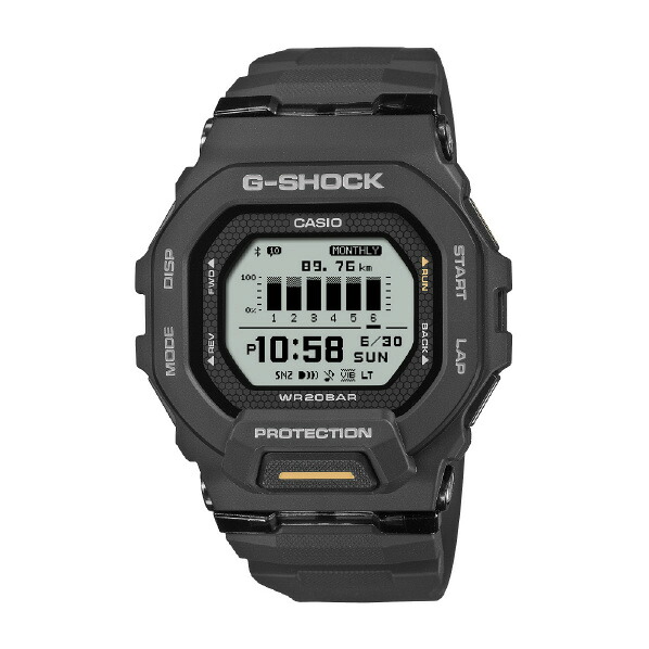 カシオ G-SHOCK ブラック GBD-200-1A1JF [GBD2001A1JF]【JLMP】｜エディオン　店