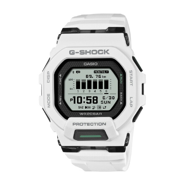 カシオ G-SHOCK ホワイト GBD-200-7JF [GBD2007JF]【JLMP】｜エディオン　店