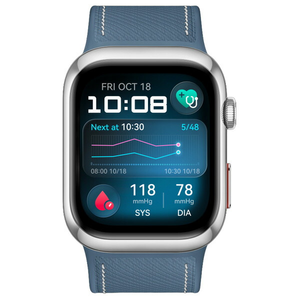 HUAWEI WATCH D2 ウェアラブル血圧計 /Blue(LCA-B29-BL) WATCH D2/BLUE [WATCHD2BLUE]