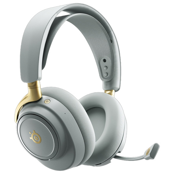 SteelSeries Arctis Nova Elite Obsidian Sage & Gold 61663 [61663]｜エディオン　店