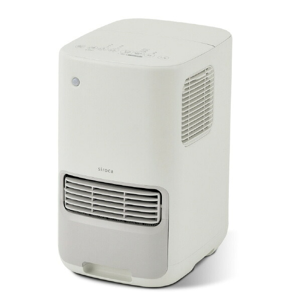シロカ セラミックヒーター (W)ホワイト SH-3D251 [SH3D251]【RNH】｜エディオン　店