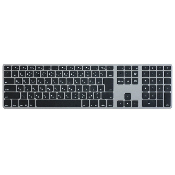 Matias Matias Wireless Aluminum Keyboard 日本語配列 スペースグレー FK418BTB-JP/3 [FK418BTBJP3]【APRP】