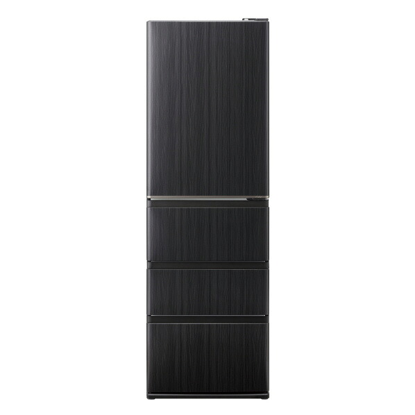 AQUA 458L 4ドア冷凍冷蔵庫(右開きタイプ) Delie（デリエ） ウッドブラック AQR-V46A(K) [AQRV46AK]【RNH】