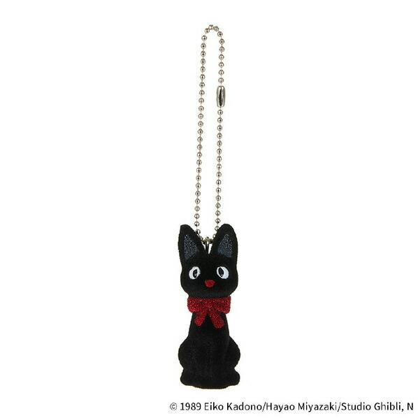 セキグチ 魔女の宅急便 フロッキングキーチェーン ジジ マジヨタクフロツキングキ-チエ-ンジジKW [マジヨタクフロツキングキ-チエ-ンジジKW]画像