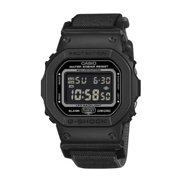 カシオ G-SHOCK ブラック DW-5600MNC-1JF [DW5600MNC1JF]