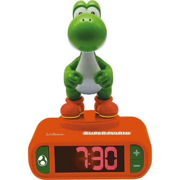 インフォレンズ Super Mario フィギュア目覚まし時計(ヨッシー) ヨッシー ﾌｲｷﾞﾕｱﾒｻﾞﾏｼﾄﾞｹｲﾖﾂｼ- [ﾌｲｷﾞﾕｱﾒｻﾞﾏｼﾄﾞｹｲﾖﾂｼ-]【APRP】