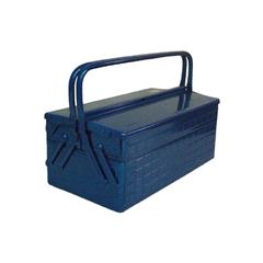 トラスコ中山 TRUSCO　2段式工具箱　412X220X289　ブルー GL-410-B [GL410B]｜エディオン　店